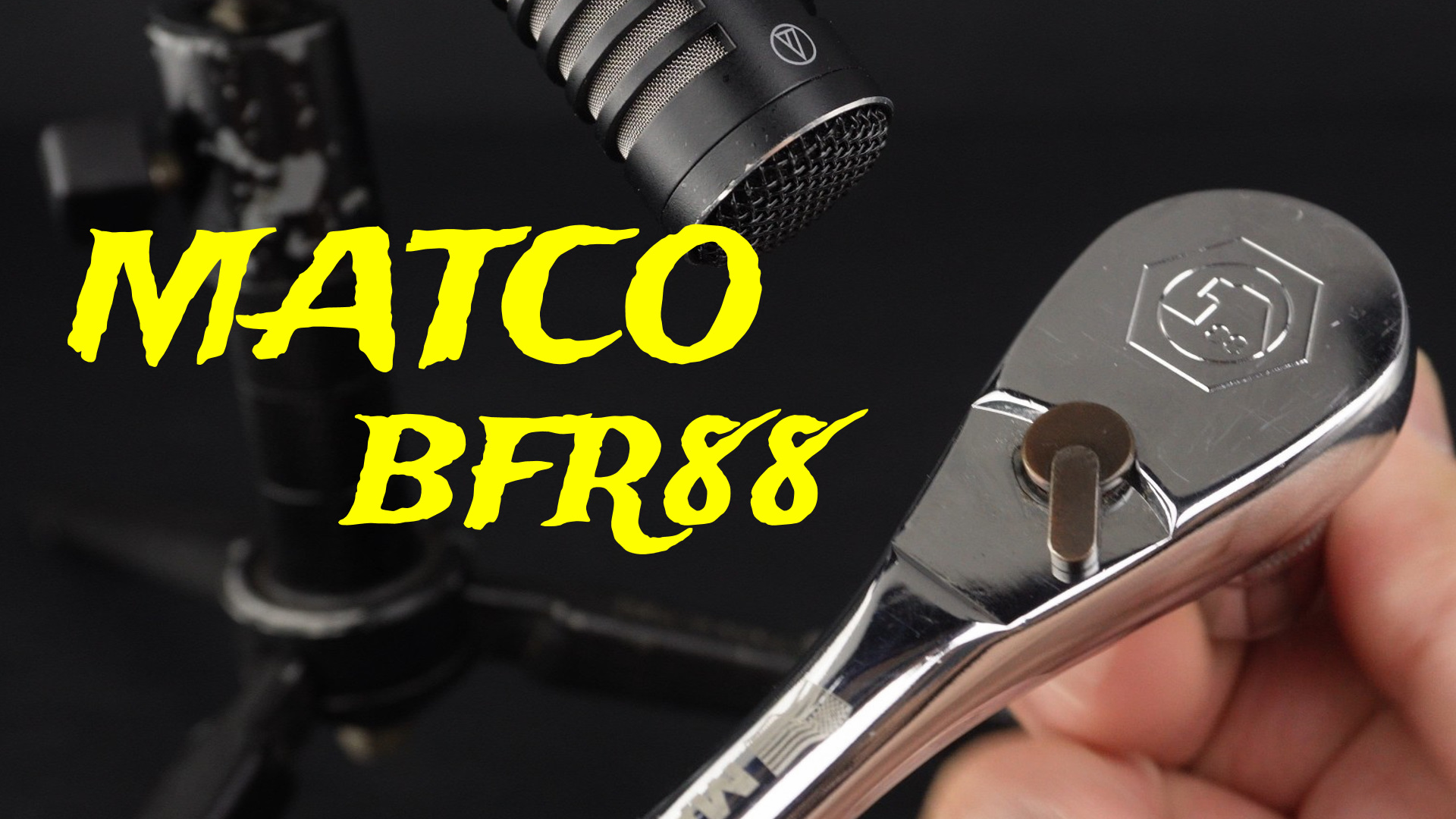 MATCO TOOLS(マトコツールズ) 3/8dr 88ギアラチェット「BFR88」の詳細レビューとASMR動画のアイキャッチ画像