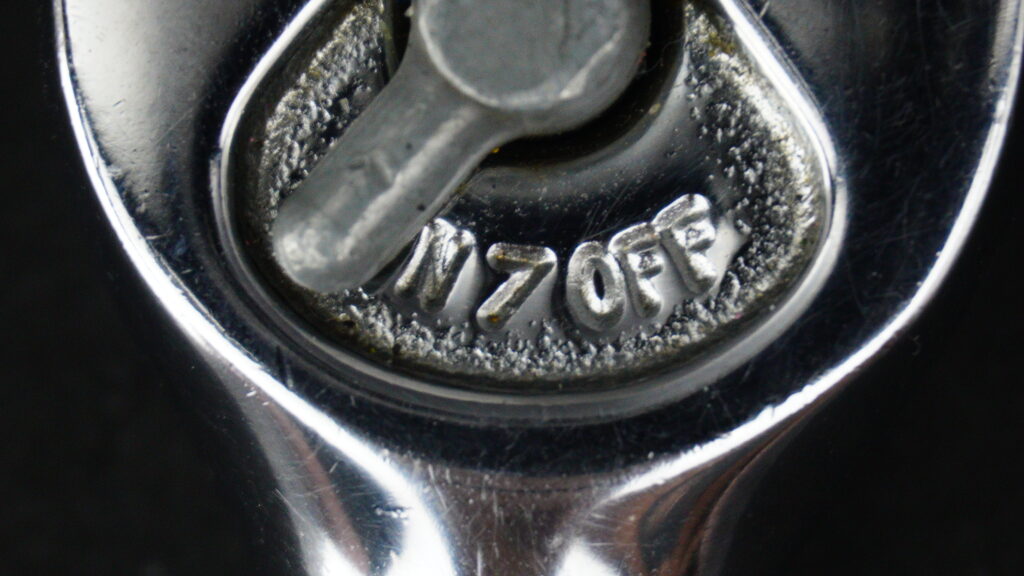 Snap-on(スナップオン) F720 3/8DR 20‑toothのDate Codes刻印1987年