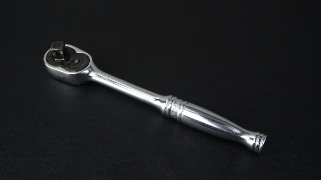 Snap-on(スナップオン) F720 3/8DR 20‑tooth の全体像の裏側左向き