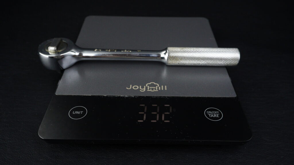 SK Hand Tools 45170 重量実測 332g スケール計測