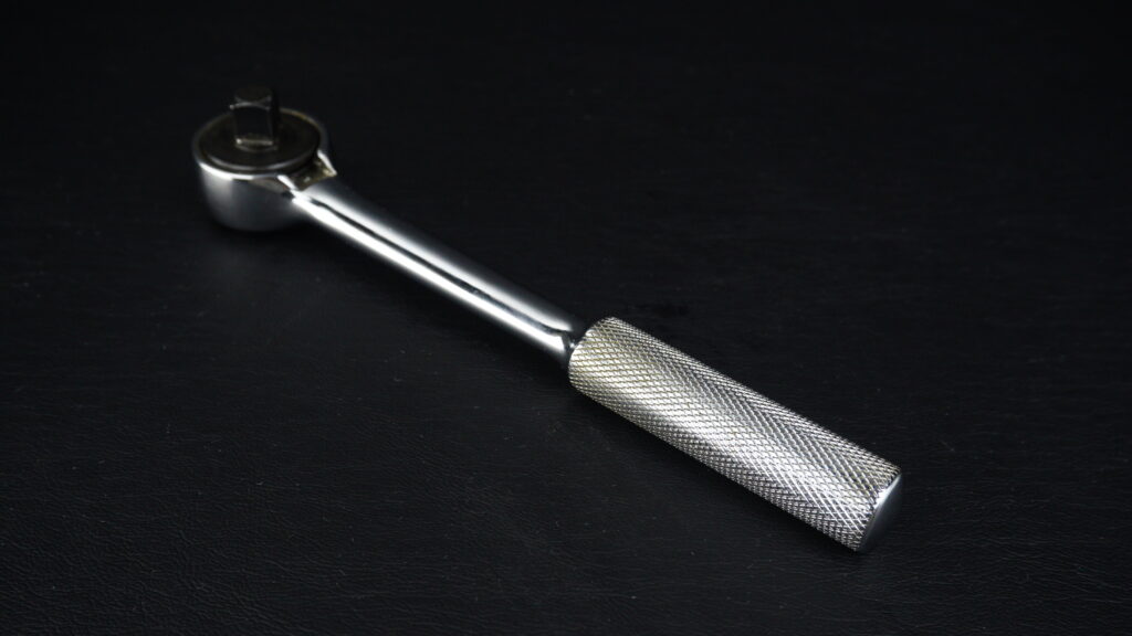 SK Hand Tools 45170 3/8DR ラチェット 全体 斜め俯瞰 Round Head