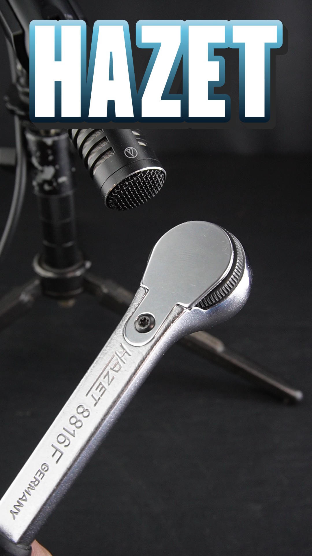 HAZET 8816F 3/8ラウンドヘッドラチェットハンドルの外観レビュー